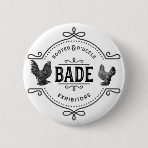 Badge Rond 5 Cm Bouton BAS