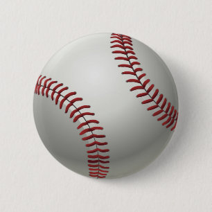 Badge Rond 5 Cm Bouton Baseball