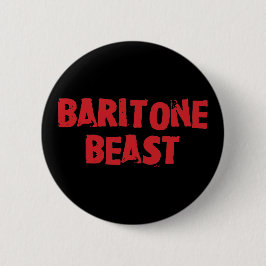 Badge Rond 5 Cm Bouton Bête Baritone