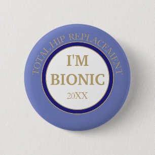 Badge Rond 5 Cm Bouton bionique (remplacement de l'IP)
