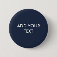 Bouton Bleu Minuit Foncé