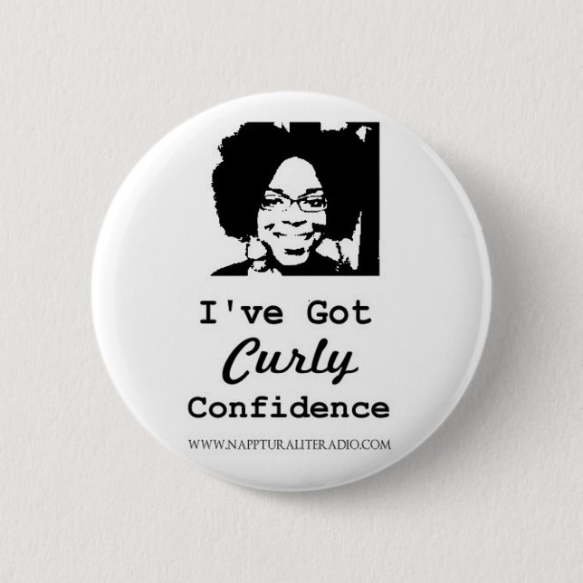 Badge Rond 5 Cm Bouton bouclé de confiance (Devant)