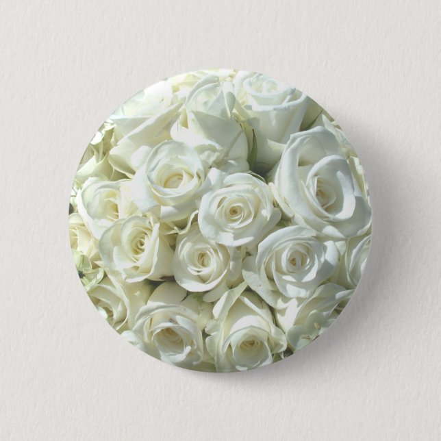 Badge Rond 5 Cm Bouton Bouquet nuptial - personnalisable (Devant)