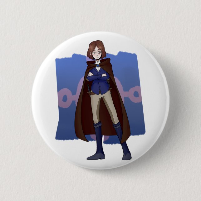 Badge Rond 5 Cm Bouton Bria (Devant)