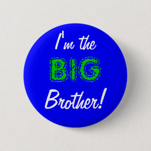 Badge Rond 5 Cm Bouton/broche Big Brother