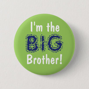 Badge Rond 5 Cm Bouton/broche Big Brother