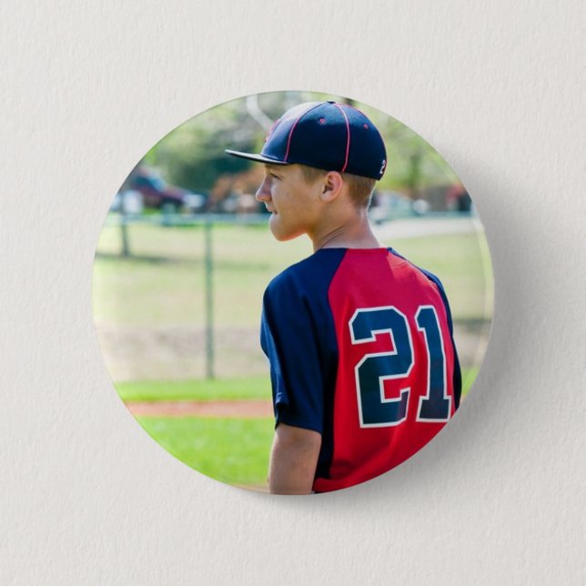 Badge Rond 5 Cm Bouton/broche photo personnalisée (Devant)