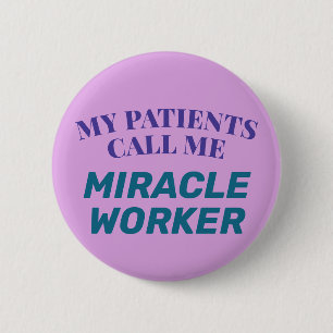 Badge Rond 5 Cm Bouton Cadeau de Remerciements professionnels Médi