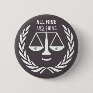 Badge Rond 5 Cm Bouton cadeau humoristique pour avocat