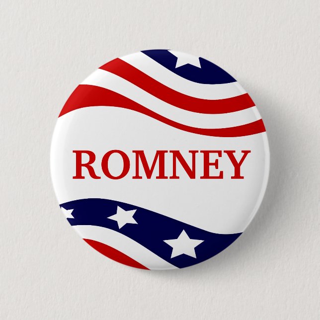 Badge Rond 5 Cm Bouton Campagne Romney (Devant)