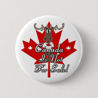 Badge Rond 5 Cm Bouton Canada