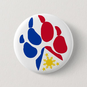 Badge Rond 5 Cm Bouton canin philippin