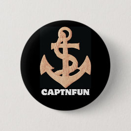 Badge Rond 5 Cm Bouton Captnfun