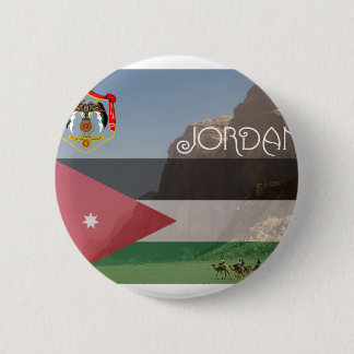 Badge Rond 5 Cm Bouton carré de la Jordanie