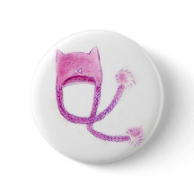 Bouton Casquette Kitty Ears