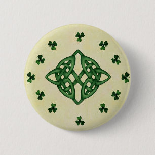 Badge Rond 5 Cm Bouton celtique de noeud