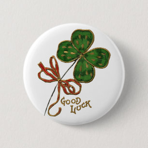 Badge Rond 5 Cm Bouton Chance des Irlandais