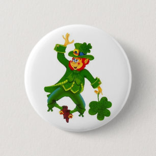 Badge Rond 5 Cm Bouton chanceux de Lep