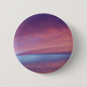 Badge Rond 5 Cm Bouton Ciel mystique