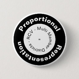 Badge Rond 5 Cm Bouton circulaire Représentation proportionnelle