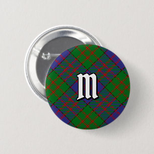 Badge Rond 5 Cm Bouton Clan MacDonald Tartan