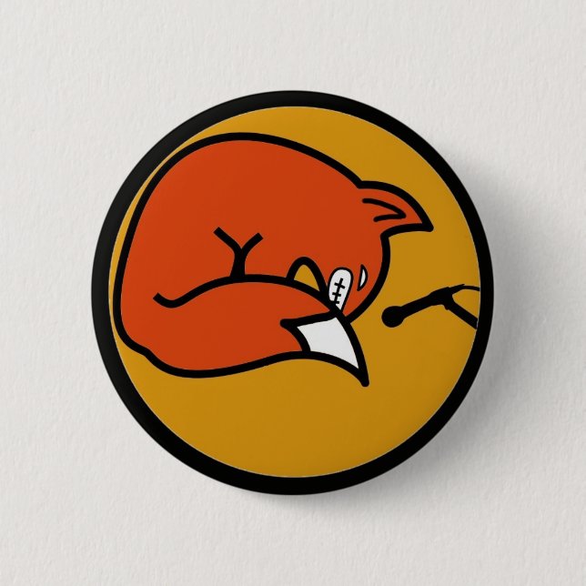 Badge Rond 5 Cm Bouton classique de logo de RFT (Devant)