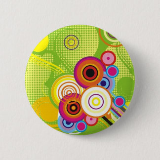 Badge Rond 5 Cm Bouton coloré