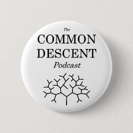Badge Rond 5 Cm Bouton commun de Podcast de descente