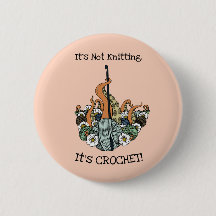 Bouton cool Crochet