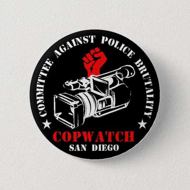 Badge Rond 5 Cm bouton copwatch1 (Devant)