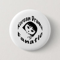 Bouton coréen de fan de drame