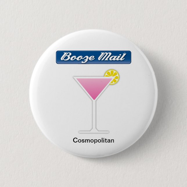 Badge Rond 5 Cm Bouton cosmopolite (Devant)