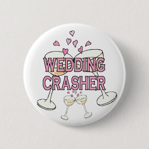 Badge Rond 5 Cm Bouton : Coup retentissant de mariage