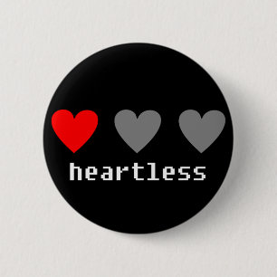Badge Rond 5 Cm Bouton cruel
