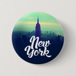 Badge Rond 5 Cm Bouton Cycle de New York
