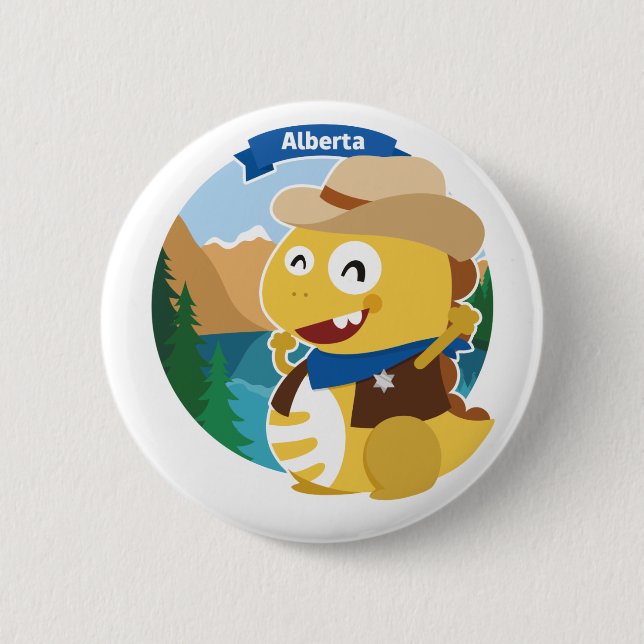 Badge Rond 5 Cm Bouton d'Alberta VIPKID (Devant)