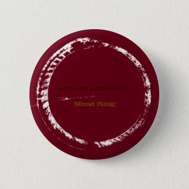 Badge Rond 5 Cm Bouton d'anneau d'humeur de SPIDERintheHALL (Devant)