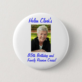 Badge Rond 5 Cm Bouton d'anniversaire de Hélène Clark