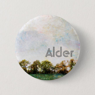 Badge Rond 5 Cm Bouton d'aulne