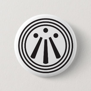 Badge Rond 5 Cm Bouton d'Awen
