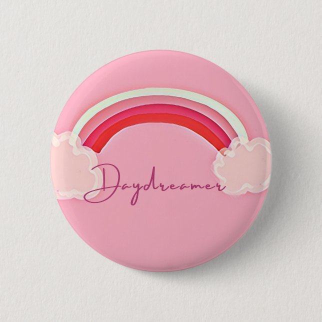 Badge Rond 5 Cm Bouton Daydreamer. (Devant)