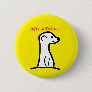 Badge Rond 5 Cm bouton de 2,5 pouces avec le logo de MeerKat