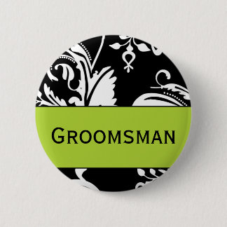 Badge Rond 5 Cm Bouton de B&G Groomsman