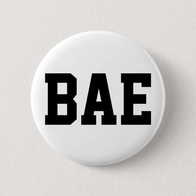 Badge Rond 5 Cm Bouton de BAE (Devant)