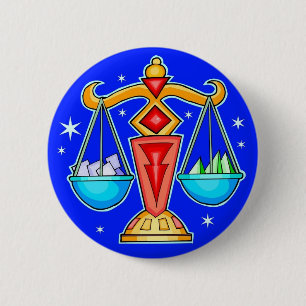 BADGE ROND 5 CM BOUTON DE BALANCE
