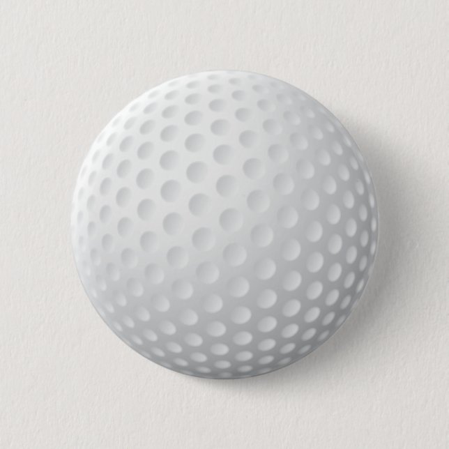 Badge Rond 5 Cm Bouton de balle de golf (Devant)