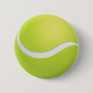 Badge Rond 5 Cm Bouton de balle de tennis