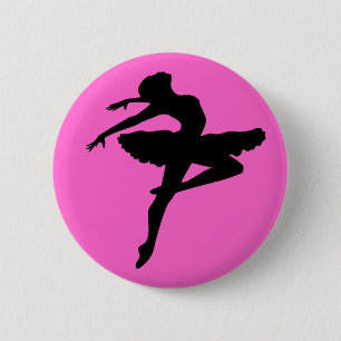 Badge Rond 5 Cm Bouton de ballerine