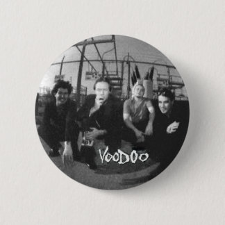 Badge Rond 5 Cm Bouton de bande de vaudou