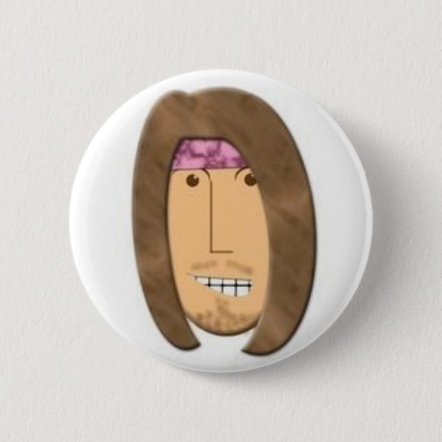 Badge Rond 5 Cm Bouton de bande dessinée de Rick Dunsford (Devant)
